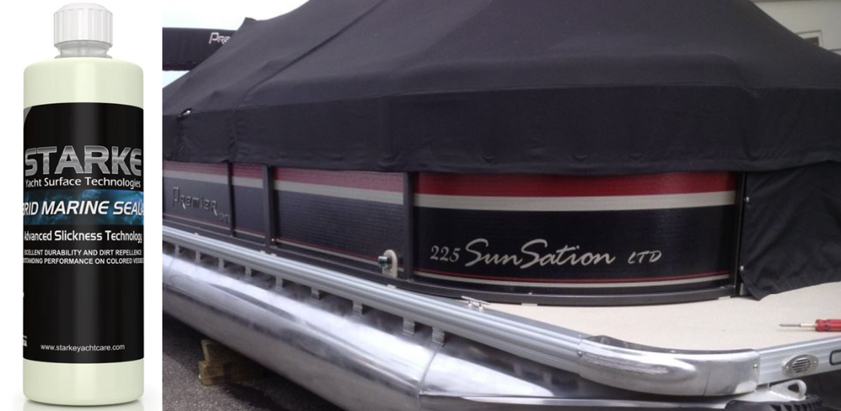 How to Polish A Pontoon Boat Quickly Beautiful Aluminum Shine Starke Yacht Care