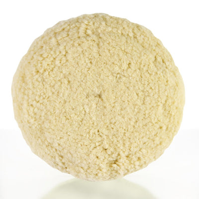Buff And Shine Double Sided Heavy Cut Wool Pad- 8" X 1.25"