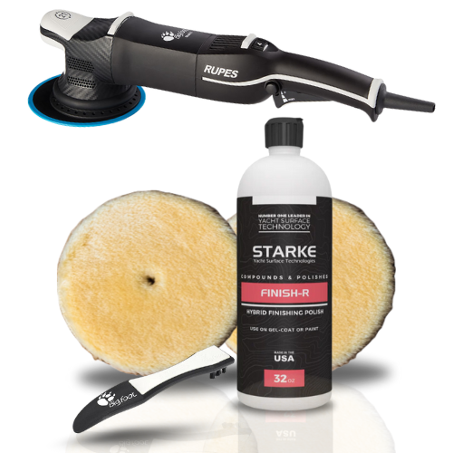 Finishing Polish/Swirl Removal Kit w/Rupes LHR21 Mark V Polisher