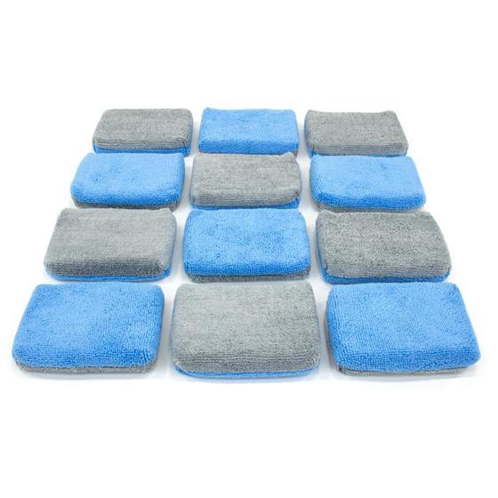 Autofiber Thin Microfiber Coating Applicator Sponge with Plastic Barrier