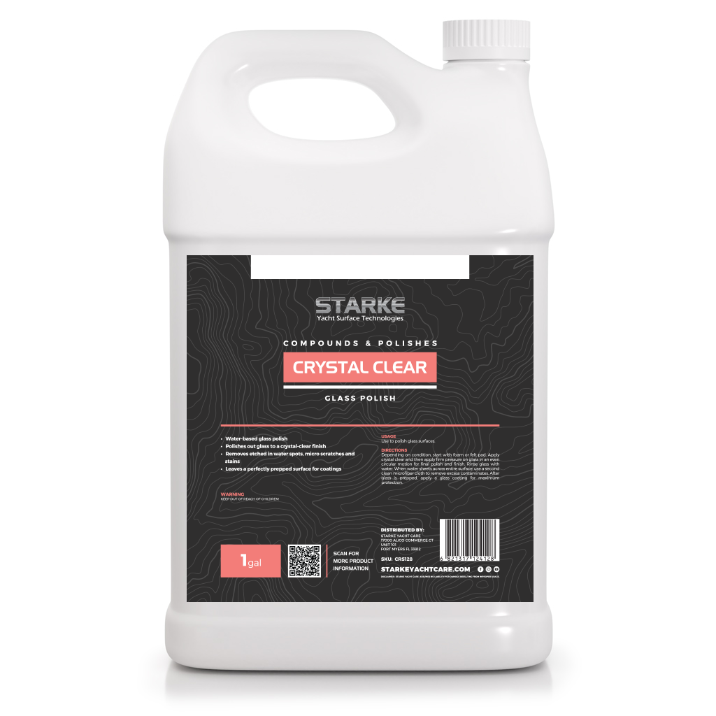 Starke Crystal Clear Glass Polish – Starke Yacht Care